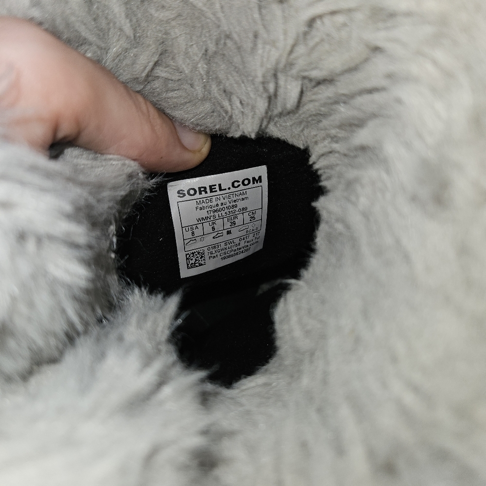 Sorel Grey Boots - Picture 2 of 6